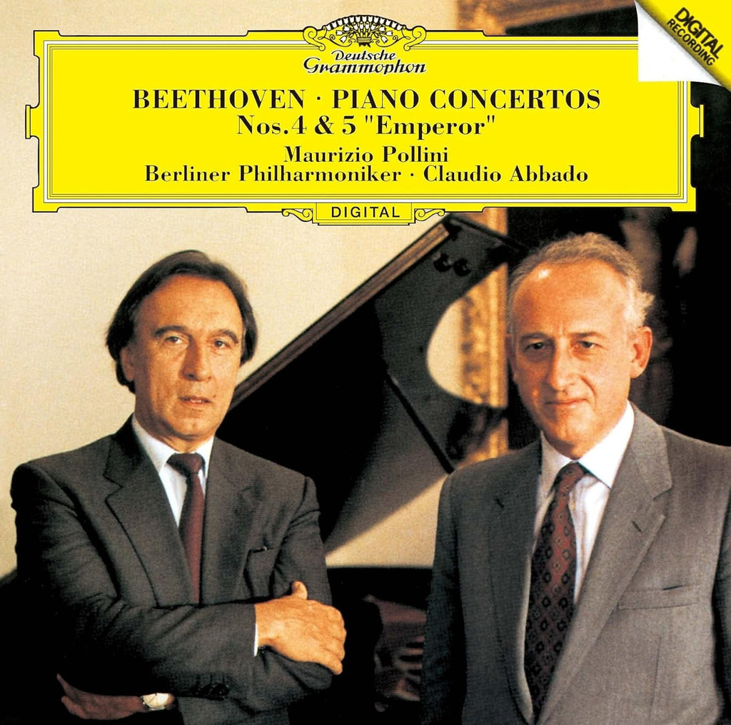 Maurizio Pollini Piano SHMCD Beethoven Concertos No.4 & 5 Japan New