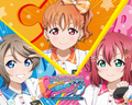 New CYaRon First LOVELIVE Braveheart Coaster Blu-ray Memorial BOX