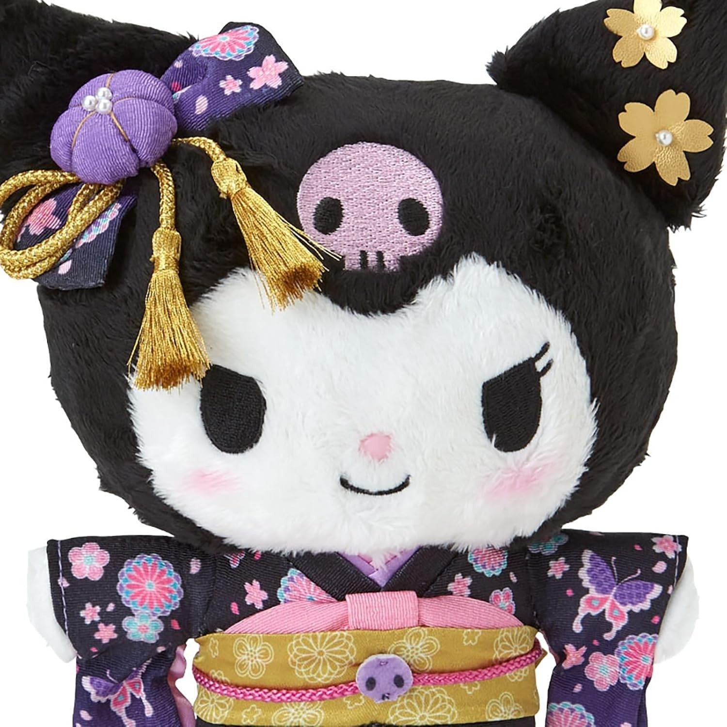 Sanrio Kuromi Kimono Plush Toy 067709 NEW