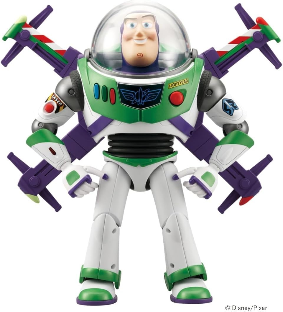 Takara Tomy Toy Story 5 Real Size Talking Hi-Tech Buzz Lightyear Figure NEW