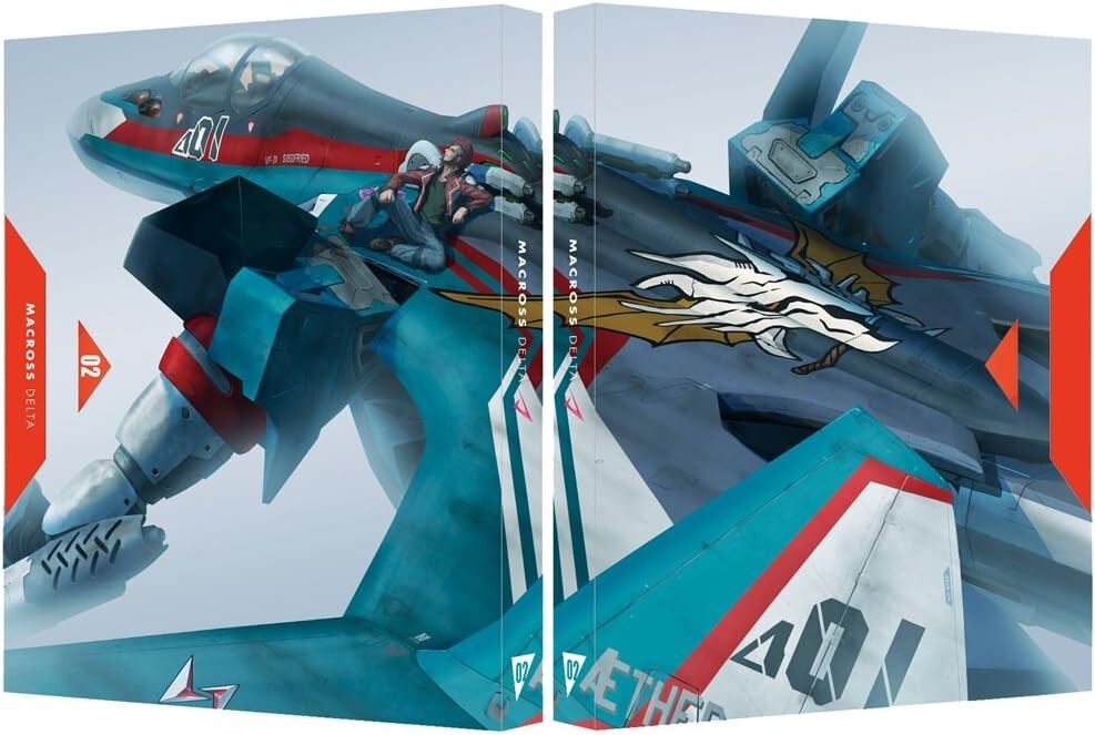 Blu-ray Macross Delta Vol.2 Blu-ray Limited Edition w/Book Japanese