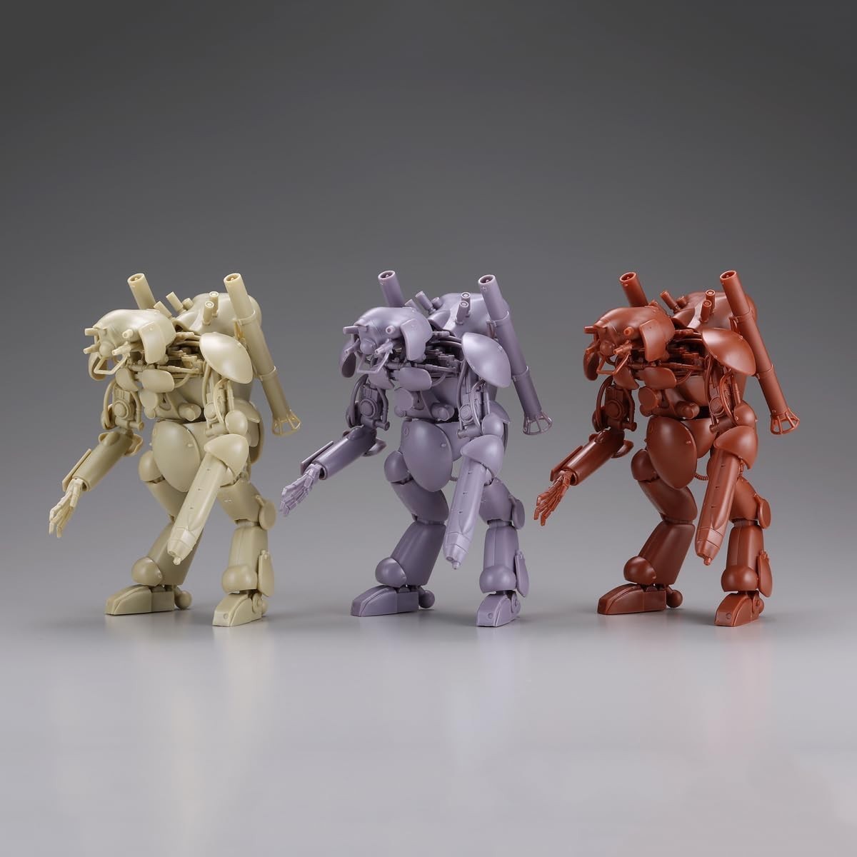 Kaiyodo Artpla ARTPLA Humanoid Unmanned Interceptor Grosserhund 3-piece Set NEW