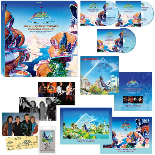 DVD Aisia in Asia -Live at Budokan 1983 [DVD+2CD]