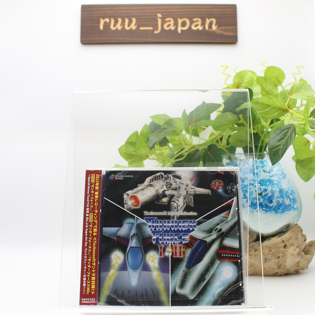 New CD Technosoft Collection OST Soundtrack THUNDER FORCE I & II Wave Master