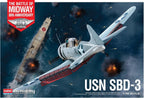 Academy 12345 1/48 US Navy SBD-3 Dauntless  Operation Midway Plastic Model NEW