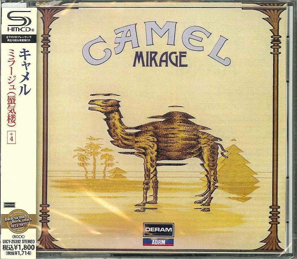 Camel Progressive Rock SHM-CD Mirage 4 Bonus Tracks Japan NEW
