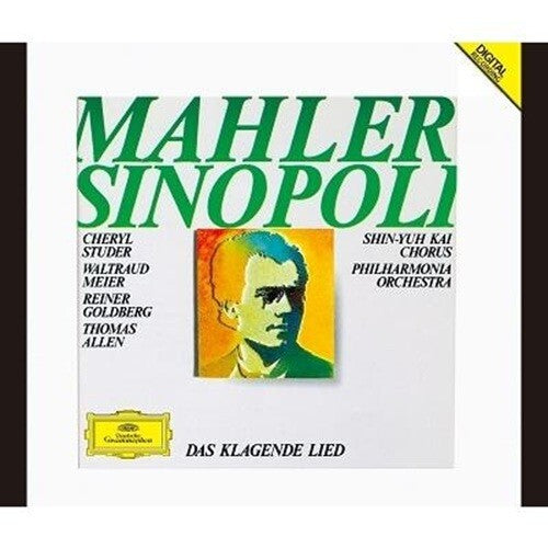 CD Giuseppe Sinopoli Mahler Das Lied von der Erde 3 CD TOWER RECORDS