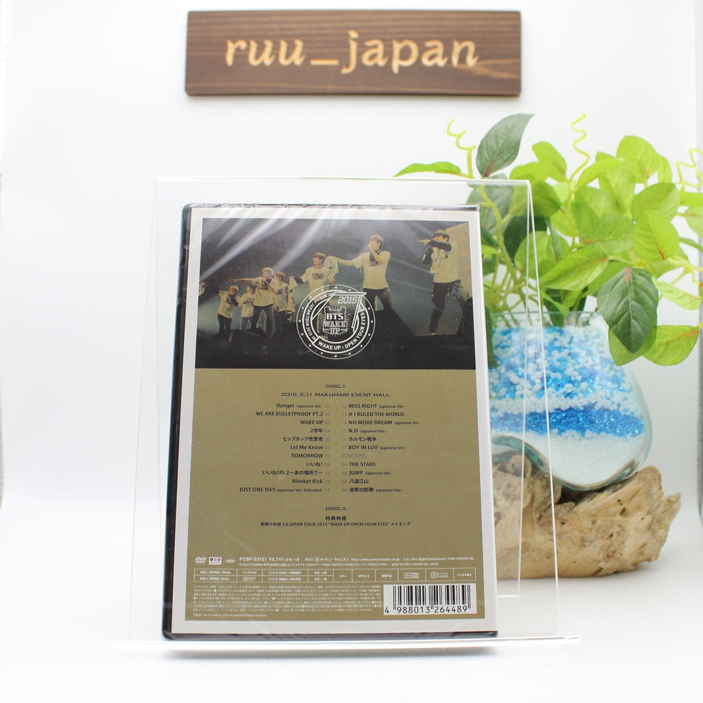 BTS 1st JAPAN TOUR 2015 WAKE UP: OPEN YOUR EYES LIVE DVD New