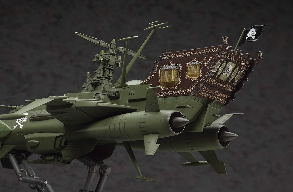 Hasegawa 1:1500 Space Pirate Battleship Arcadia NEW