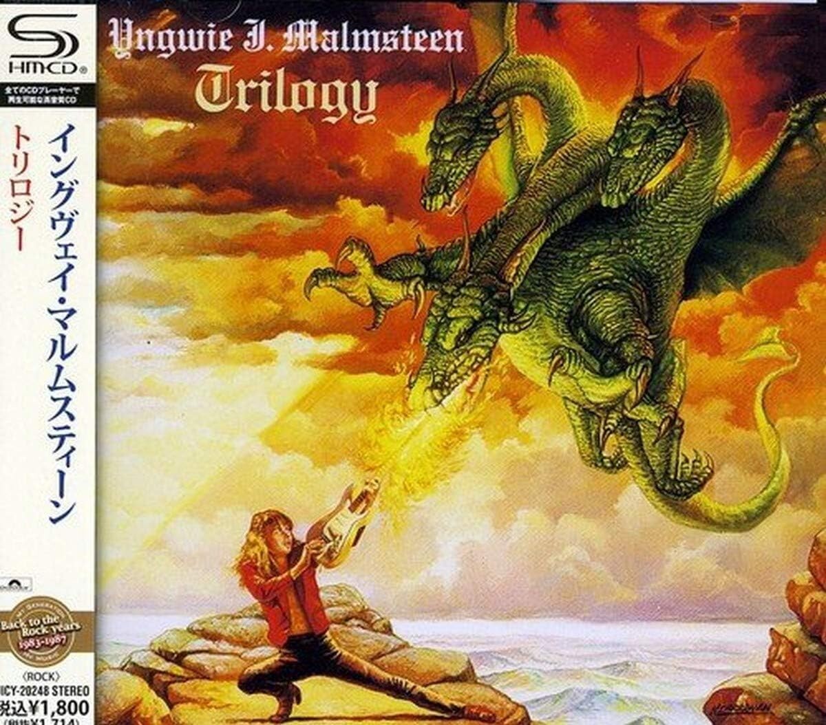 Yngwie J. Malmsteen CD(SHM-CD) Trilogy Japan OBI E New