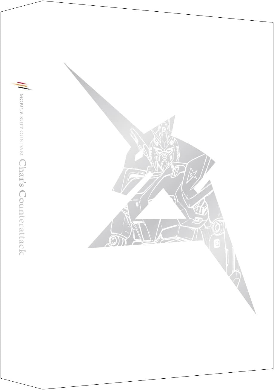 Mobile Suit Gundam Chars Counterattack 4K ULTRA HD+Blu-ray Book Case NEW