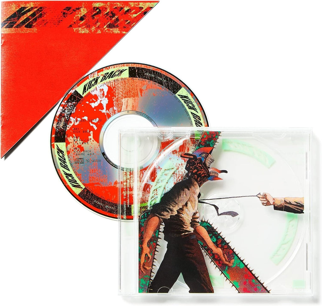 Kenshi Yonezu KICK BACK Chainsaw Man OP CD From Japan NEW