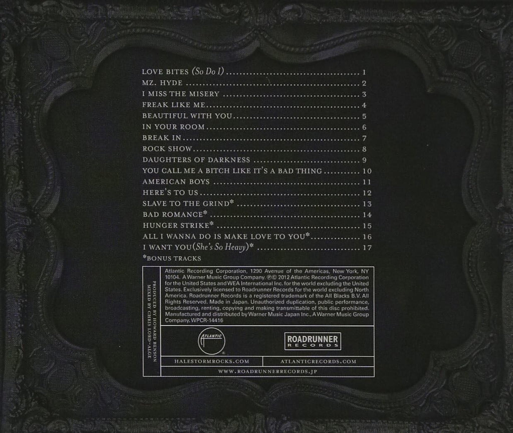Halestorm CD The Strange Case Of... Bonus Tracks Japan NEW