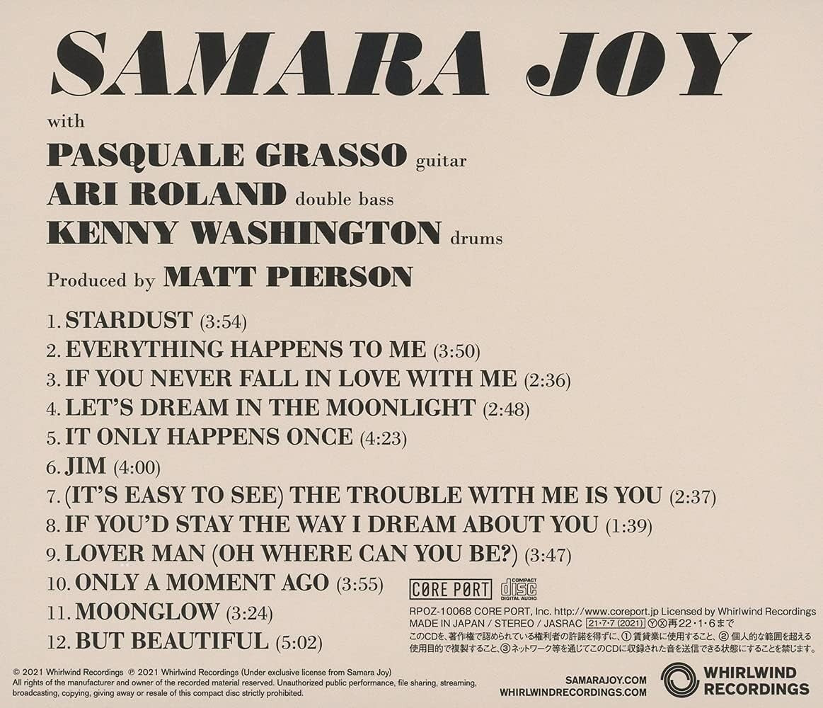SAMARA JOY SAMARA JOY WITH BONUS TRACK JAPAN CD NEW