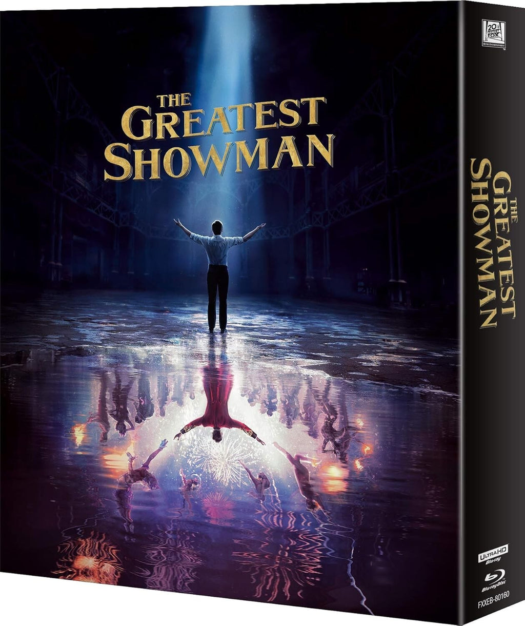 New THE GREATEST SHOWMAN STEELBOOK 4KUHD+2D (3 DISCS) FULLSLIP JAPAN EXCLUSIVE