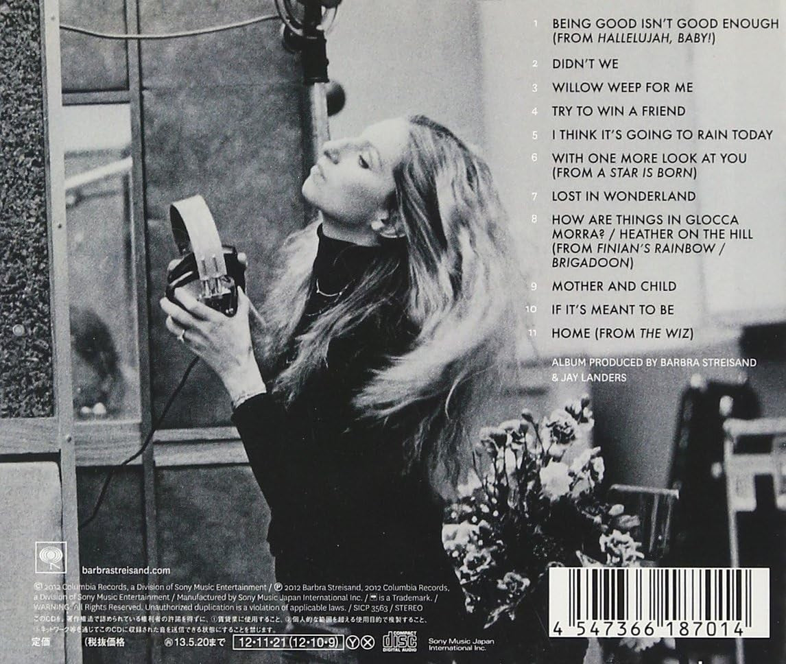 Barbra Streisand CD Release Me Japan OBI NEW