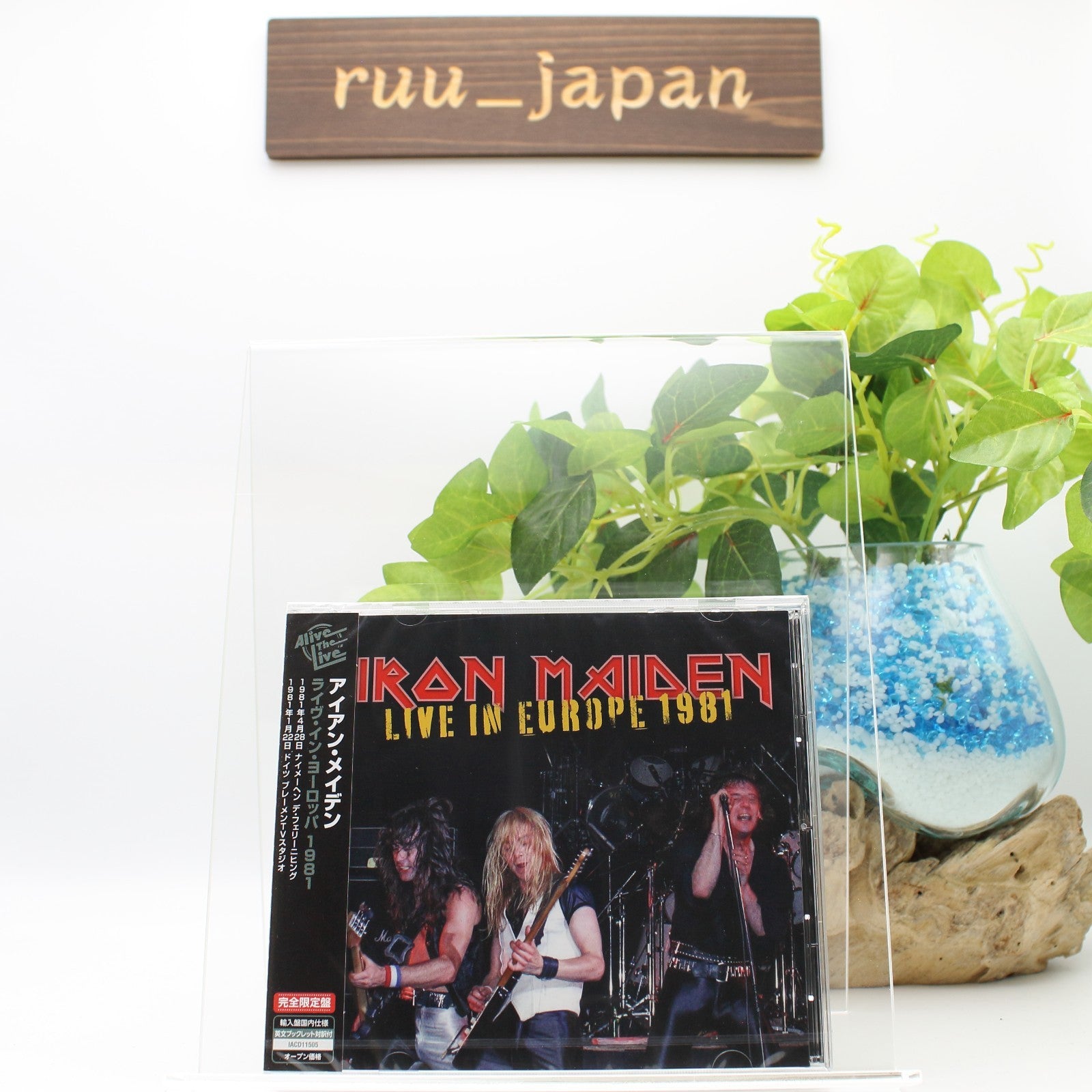 New IRON MAIDEN LIVE IN EUROPE 1981  JAPAN CD
