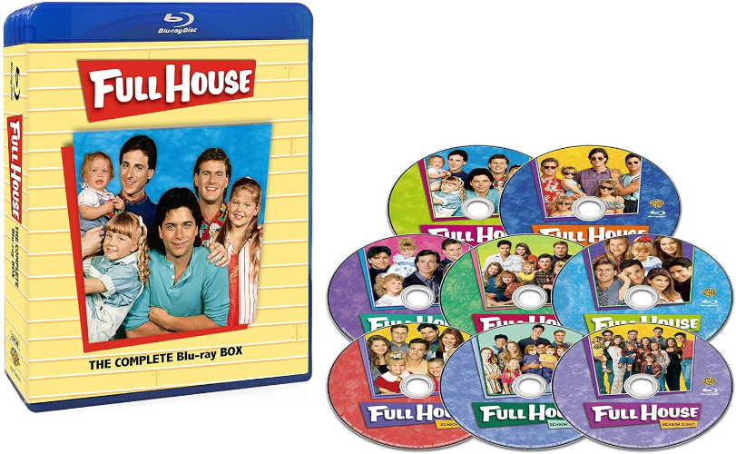 New Full House Season 1-8 All Episodes Blu-ray 8-Disc Set [Blu-ray]