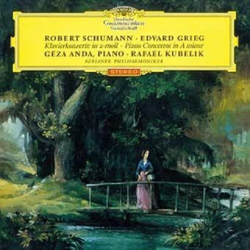 Geza Anda Kubelik BPO Schumann Grieg Piano Concertos TOWER RECORDS JAPAN