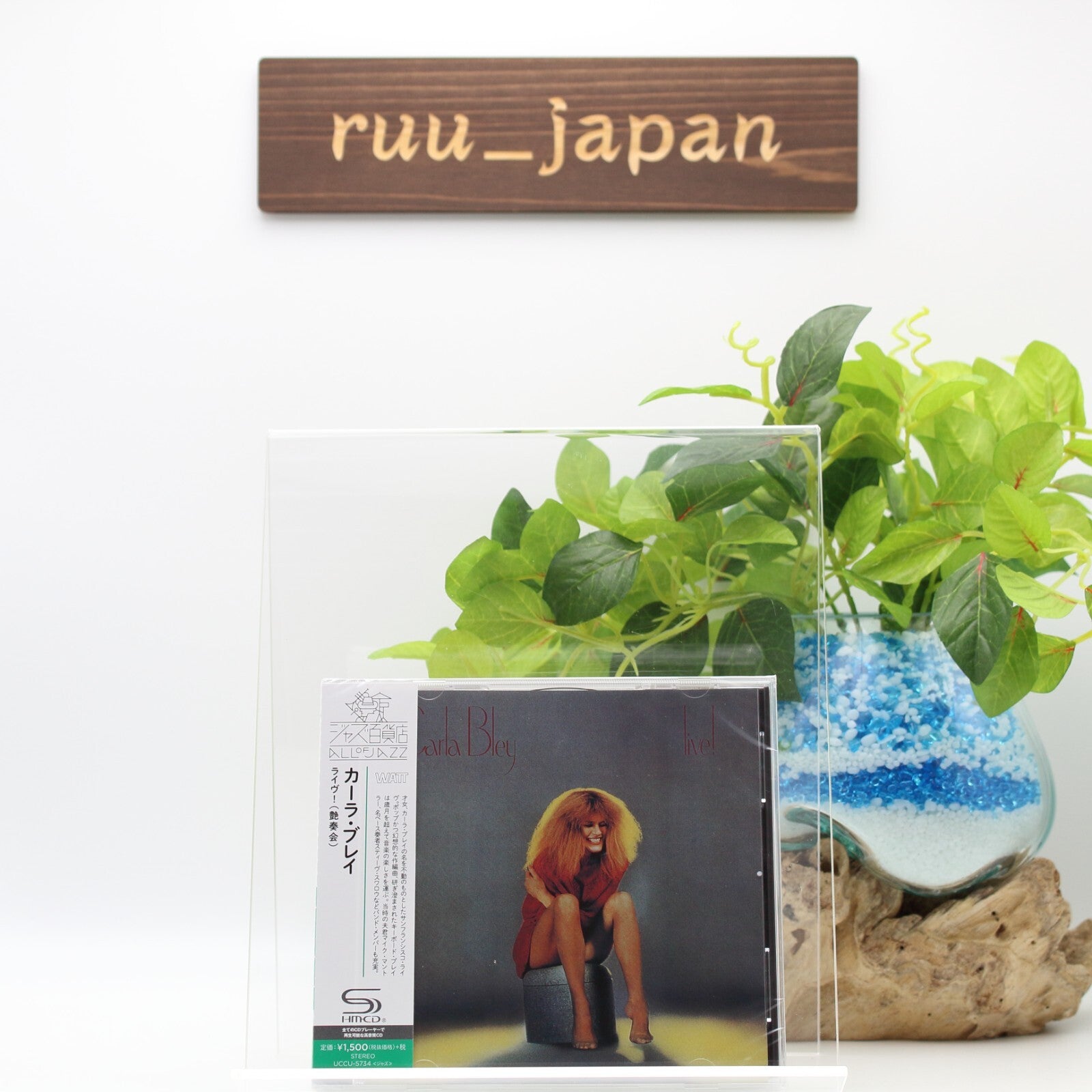 CARLA BLEY-LIVE!-JAPAN SHM-CD New