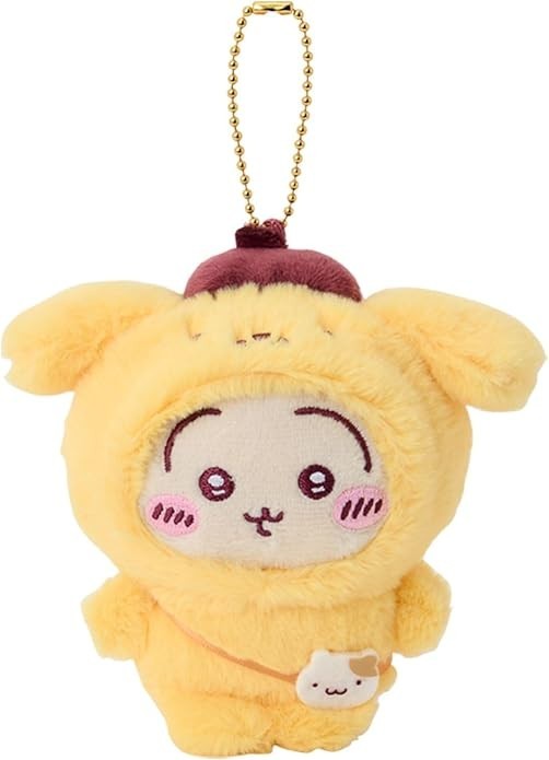 Sanrio 826723 Chiikawa Mascot Holder (Rabbit)  Pompom Pudding  Polyester NEW