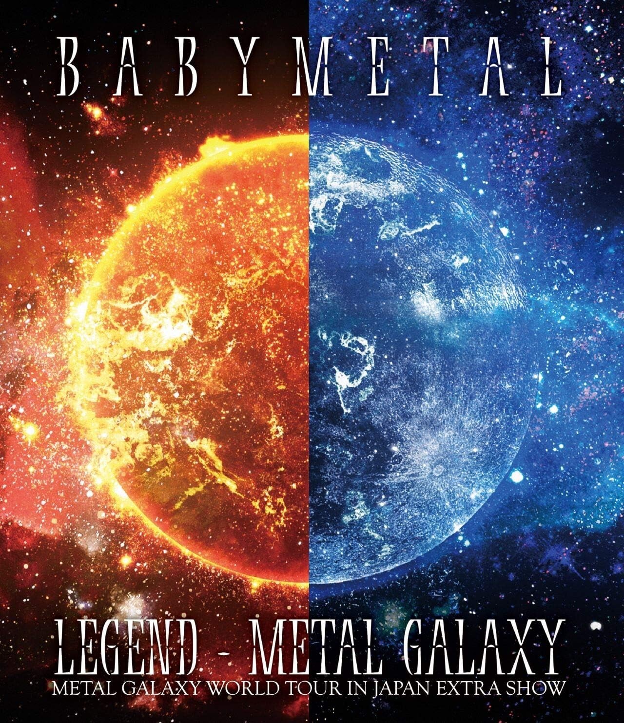 BABYMETAL LEGEND METAL GALAXY WORLD TOUR IN JAPAN EXTRA SHOW 2 Blu-ray new