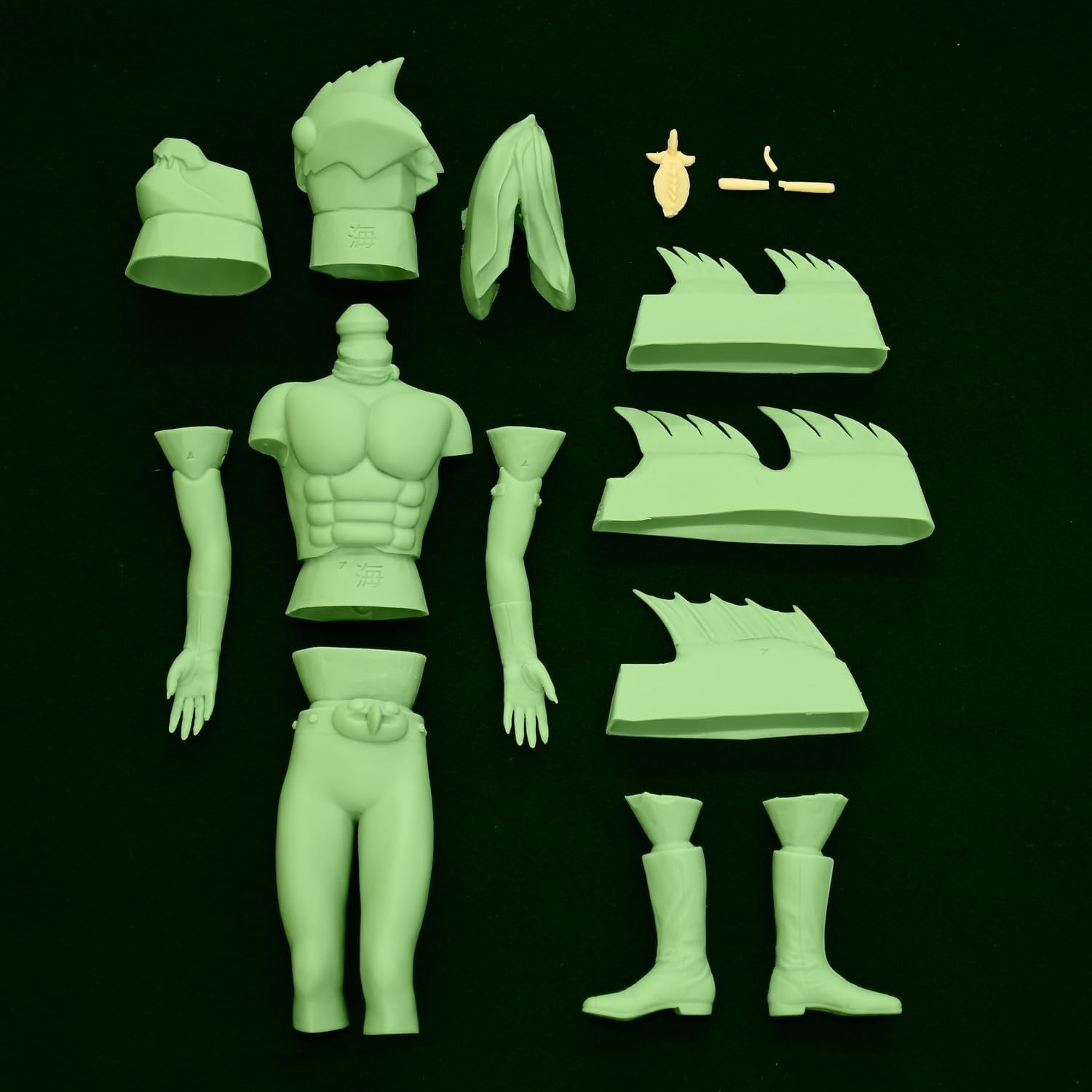 Kamen Rider Amazon 1/8 Soft Vinyl Kit Reprint Edition 1/8 Scale Soft Vinyl NEW