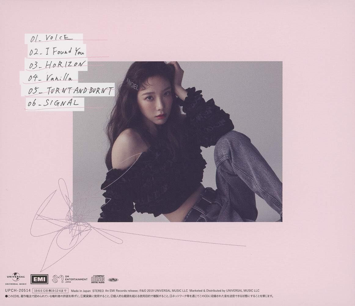 TAEYEON -VOICE- JAPAN CD NEW