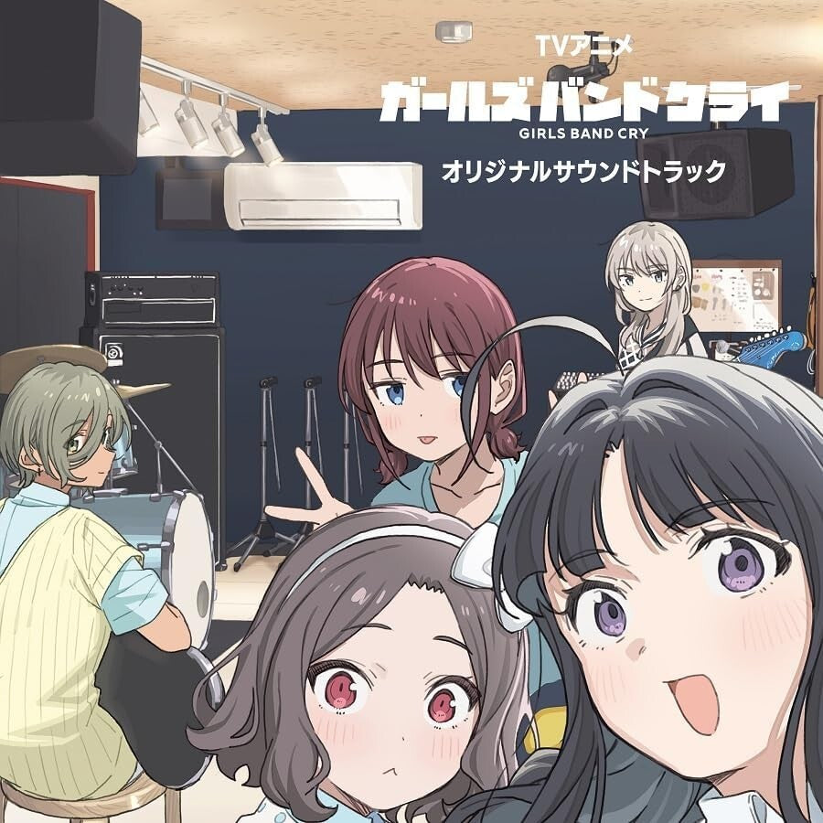 GIRLS BAND CRY Original Soundtrack 2CD Anime OST BGM TOGENASHITOGEARI New