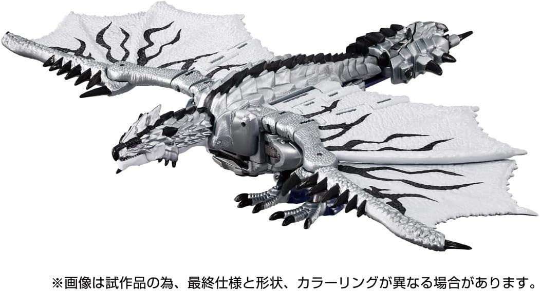 T-SPARK SYNERGENEX Transformers Silver Rathalos Prime Action Figure NEW