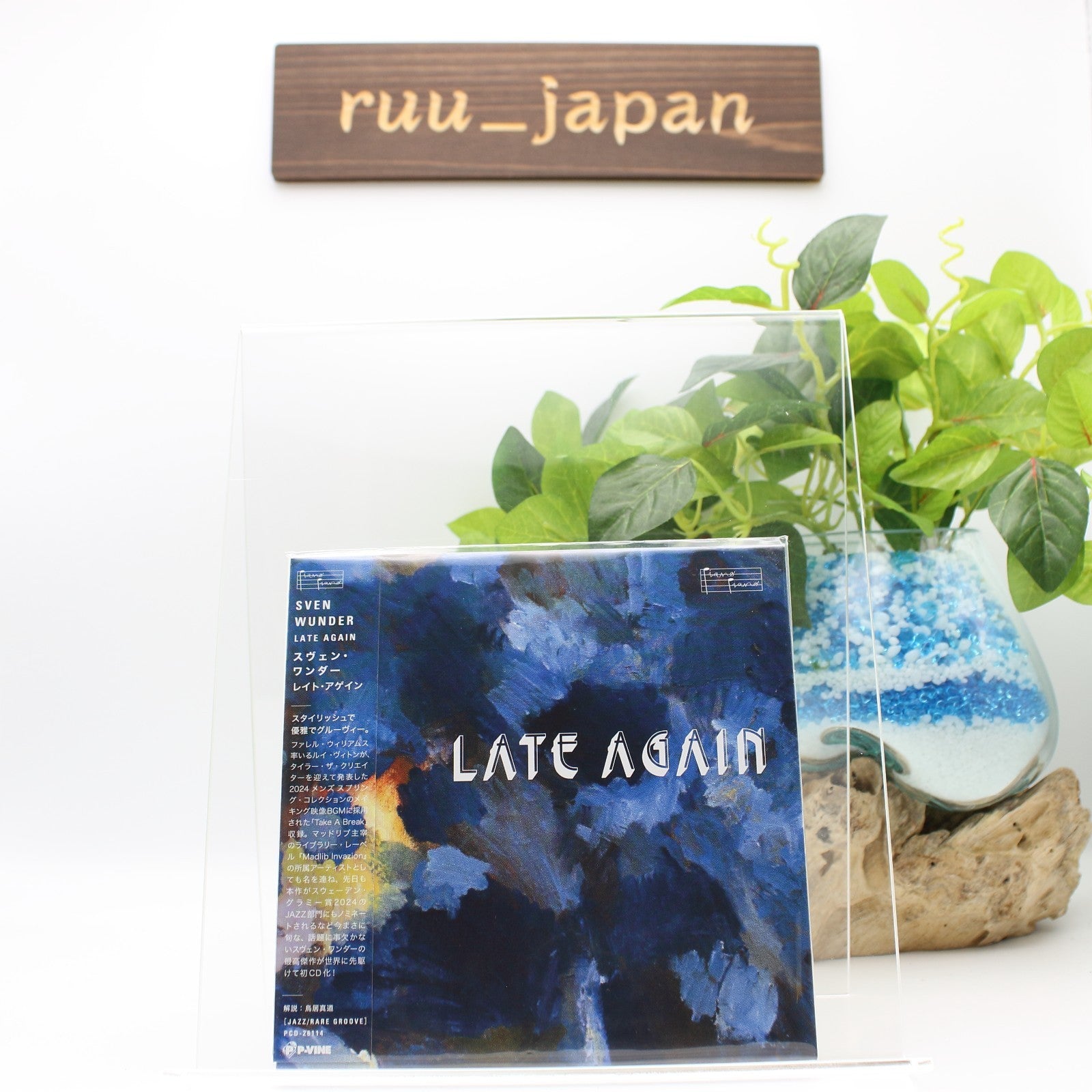 CD New SVEN WUNDER LATE AGAIN WITH BONUS TRACK 2024 JAPAN MINI LP