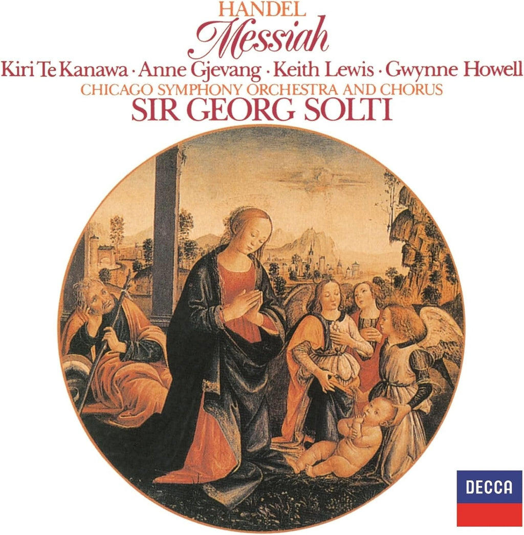 New Sir Georg Solti/CSO NEW 2 CD(SHM-CD) Handel MESSIAH Kiri Te Kanawa Japan OBI