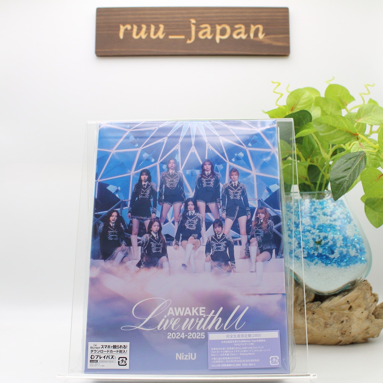 Blu-ray NiziU Live with U 2024-2025 AWAKE Limited Edition 2 Blu-ray Japan