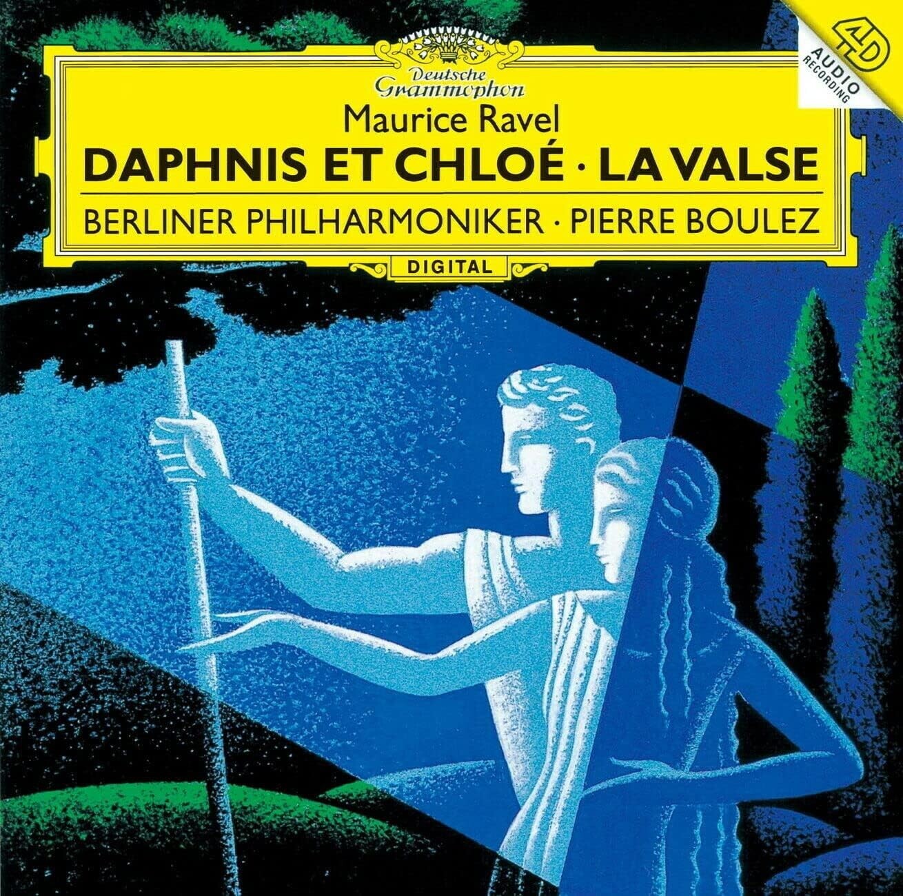 New Pierre Boulez BPO CD(SHM-CD) Ravel Daphnis Chloe/La Valse Japan OBI