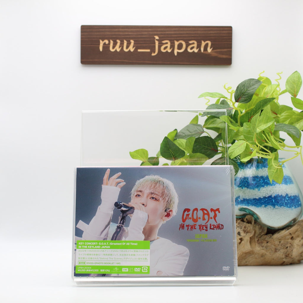SHINee KEY CONCERT G.O.A.T. (Greatest Of All Time) IN THE KEYLAND JAPAN DVD New
