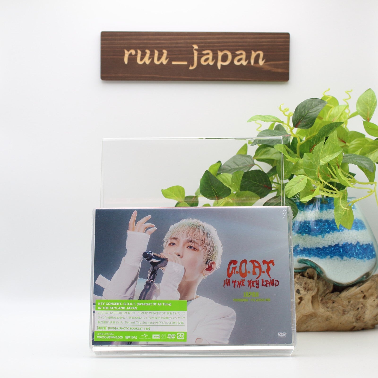 SHINee KEY CONCERT G.O.A.T. (Greatest Of All Time) IN THE KEYLAND JAPAN DVD New