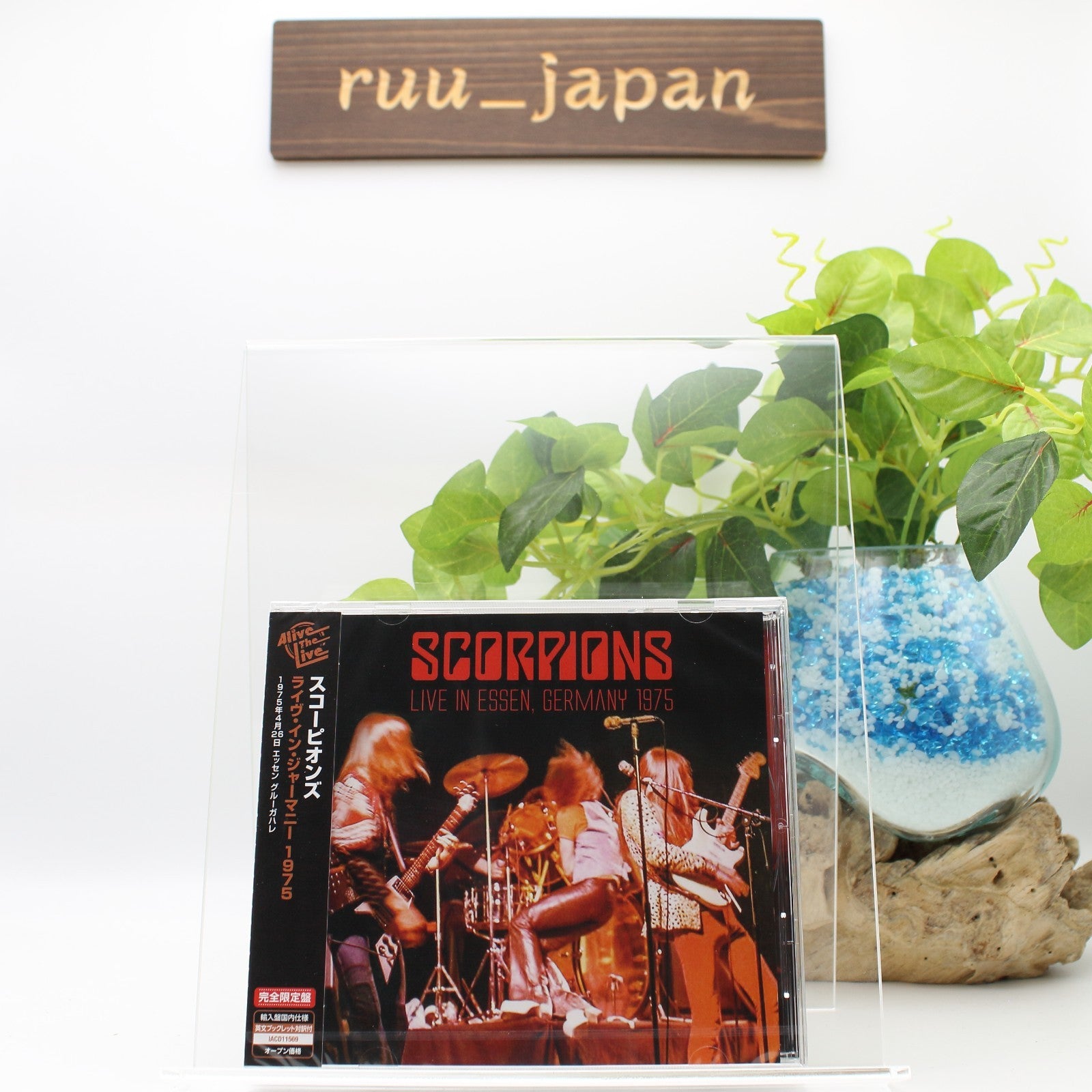 CD New Scorpions Live In Essen, Germany 1975 Japan Edition Remastered Obi