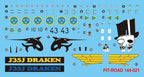 1/144 J35 Draken Special Markings Set of 2 NEW