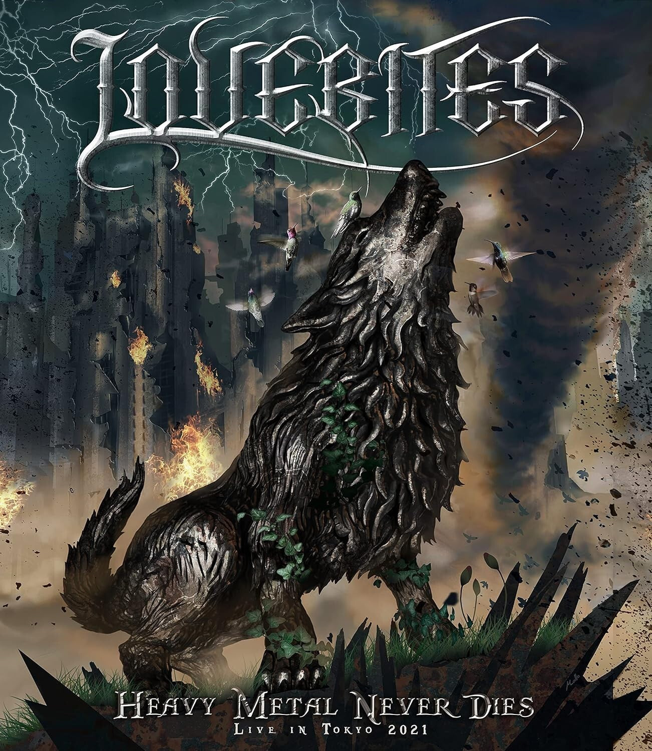 LOVEBITES HEAVY METAL NEVER DIES LIVE IN TOKYO 2021 Blu-ray English Language new