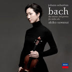 New Akiko Suwanai J.S. Bach Sonatas and Partitas for Violin Solo 2 UHQCD JAPAN