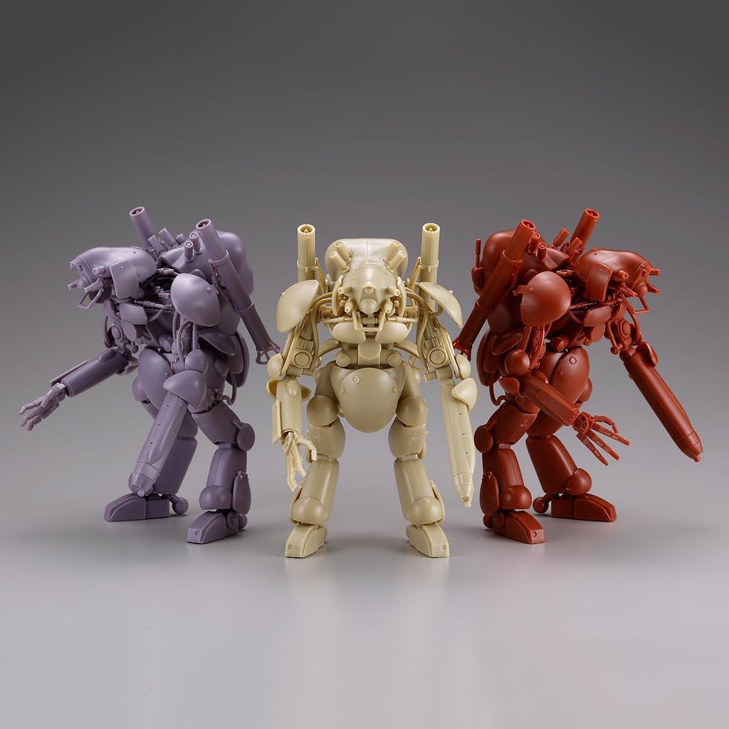 Kaiyodo Artpla ARTPLA Humanoid Unmanned Interceptor Grosserhund 3-piece Set NEW