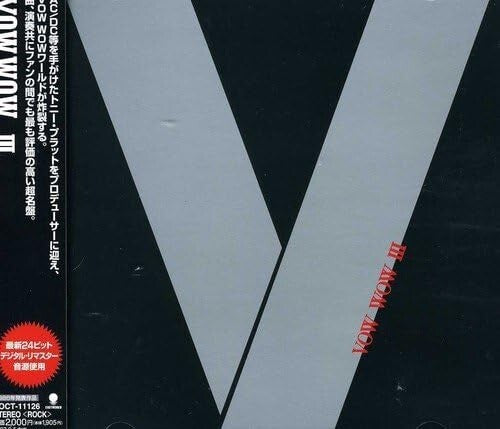 VOWWOW VOW WOW III Kyoji Yamamoto JAPAN CD NEW