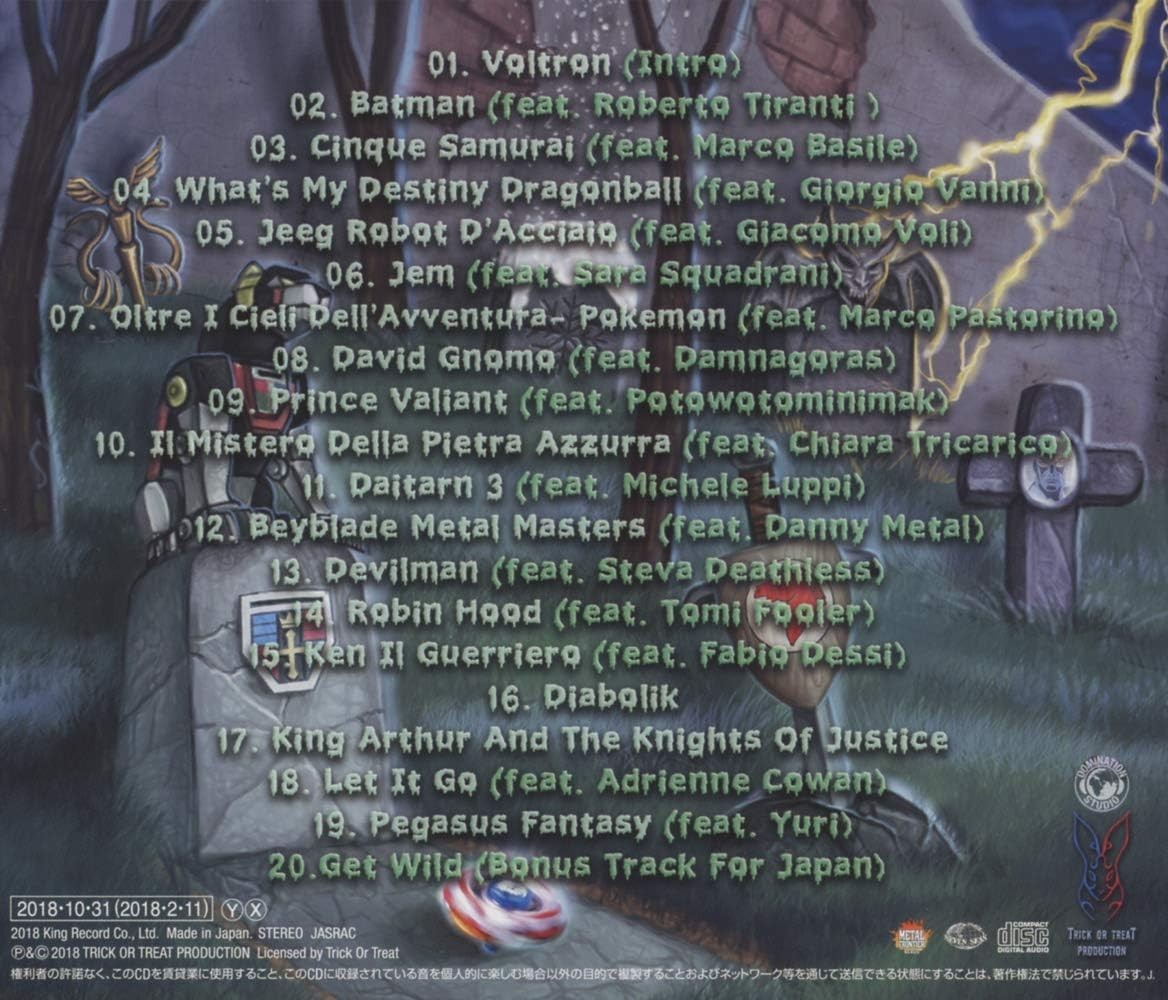 CD New 2018 JAPAN CD TRICK OR TREAT RE ANIMATED WITH BONUS TRACK