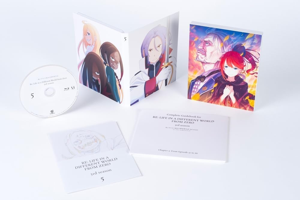Re:Zero Starting Life in Another World 3rd Season Vol.5 Blu-ray Japan NEW