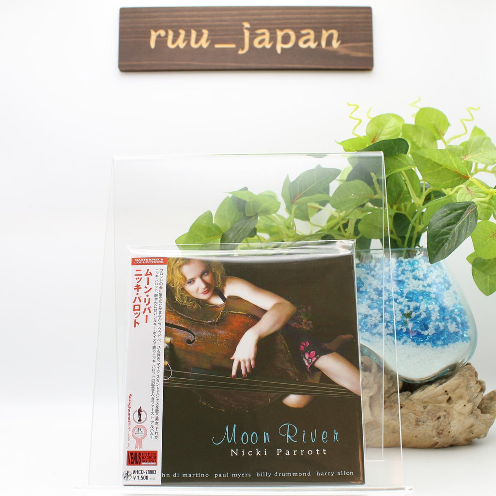 New Nicki Parrott Jazz Bass CD Moon River Paper Sleeve Japan OBI*