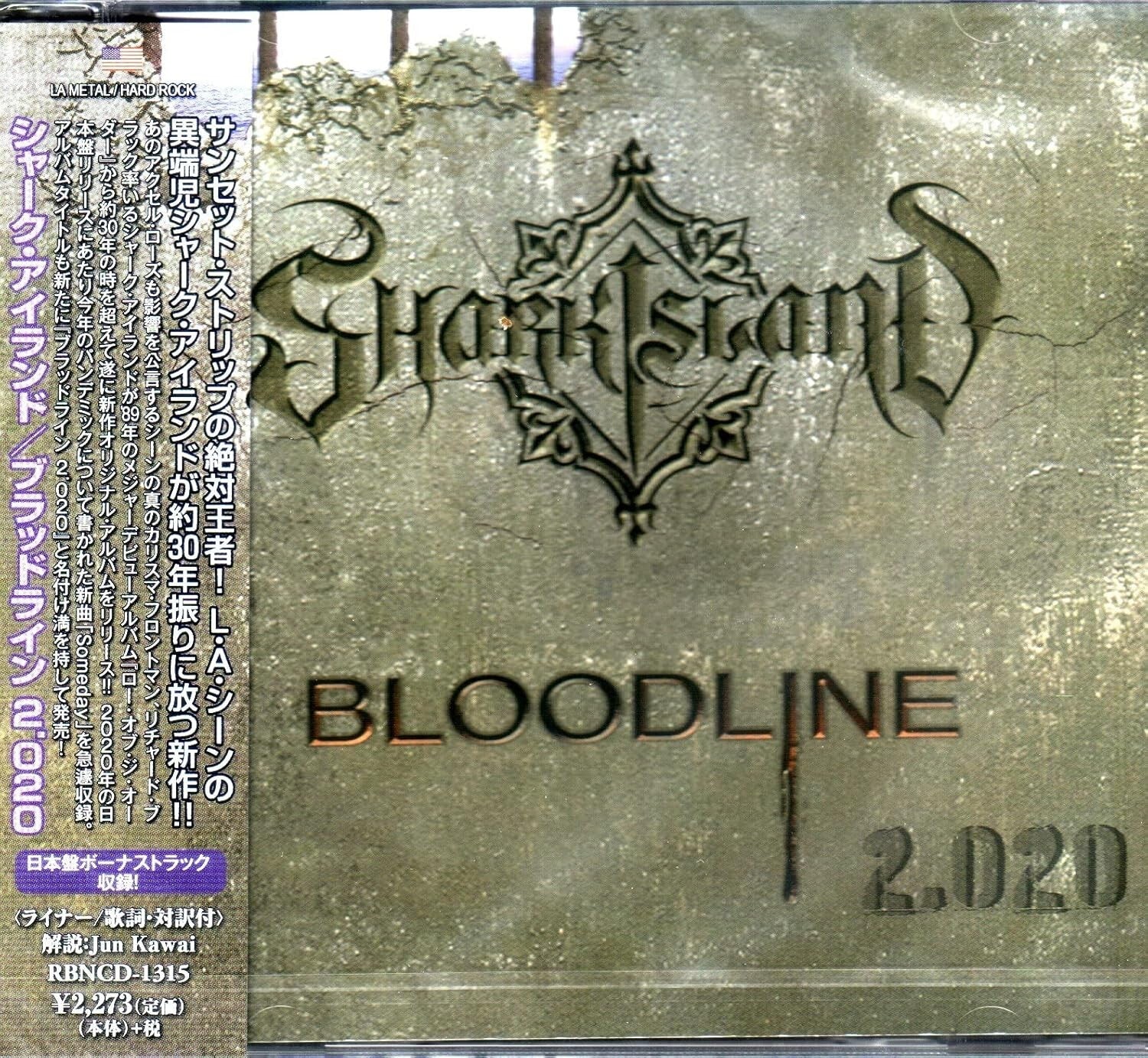 New SHARK ISLAND Bloodline + 3 JAPAN CD Dirty Looks Enuff ZNuff