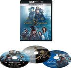 Pirates of the Caribbean Dead Men Tell No Tales 4K ULTRA HD + 3D + Blu-ray New