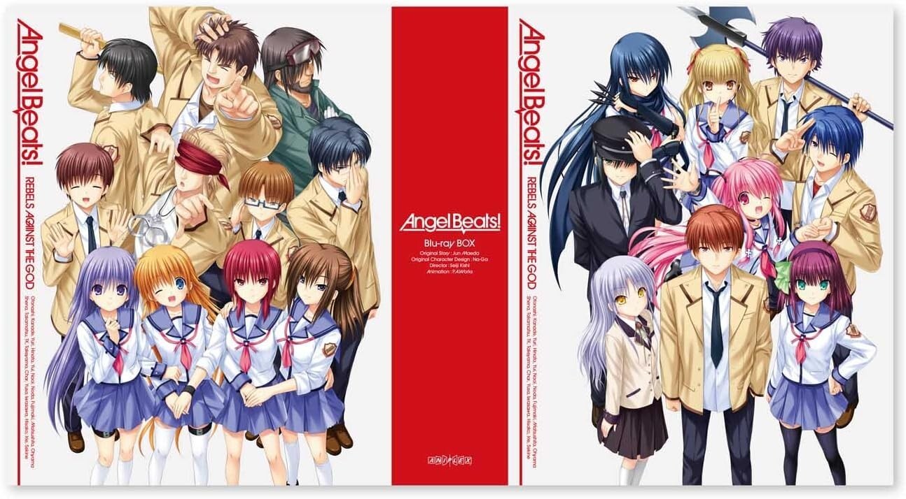 Aniplex Angel Beats Blu-ray BOX Limited Edition 4 discs New