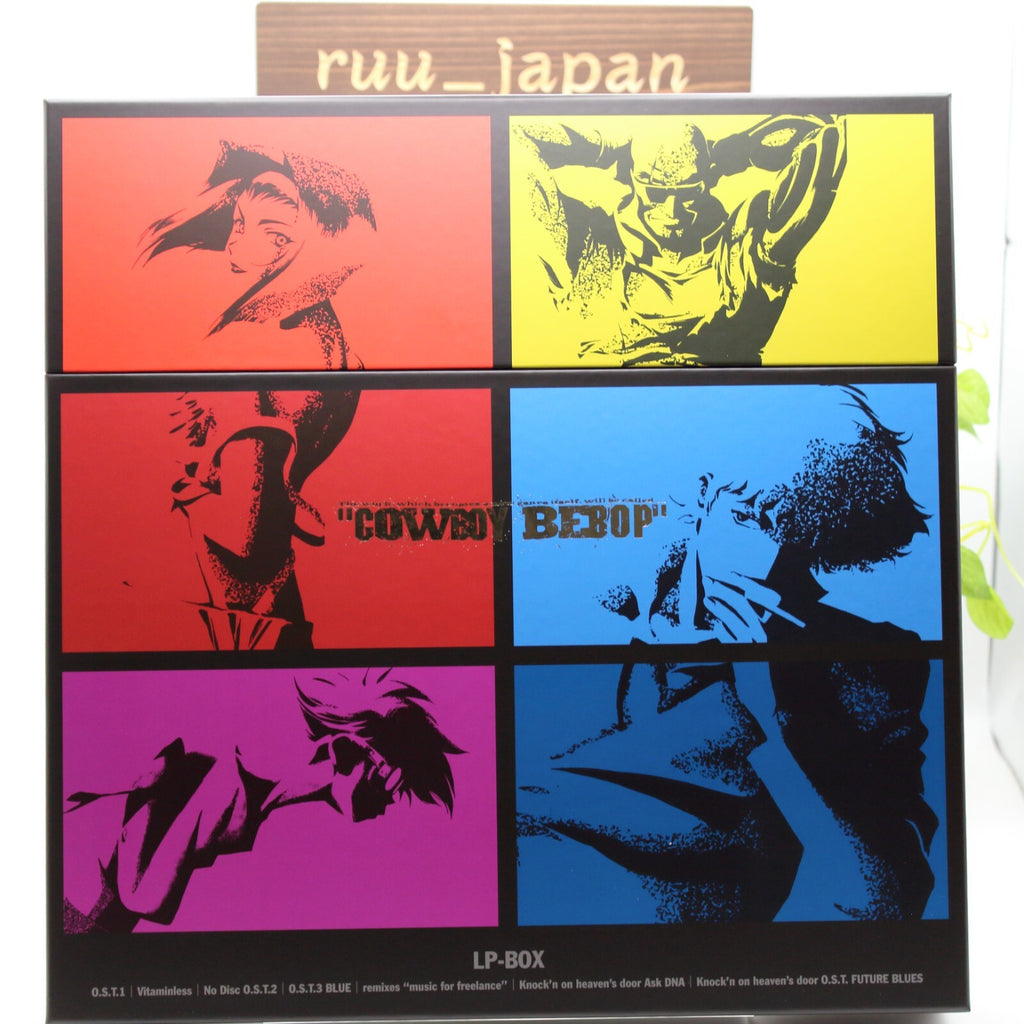 New Seatbelts Cowboy Bebop LP-Box VTJL17 LP Limited Edition 11 analog discs