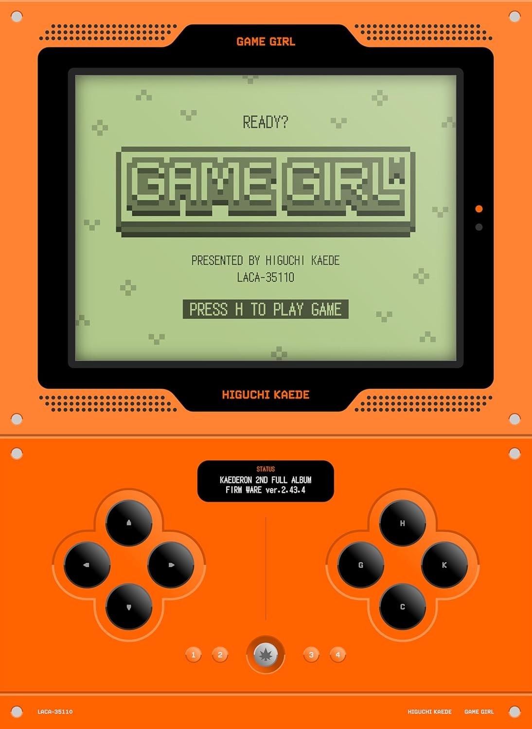 CD New Higuchi Kaede 2nd full album GAME GIRL [Limited edition]